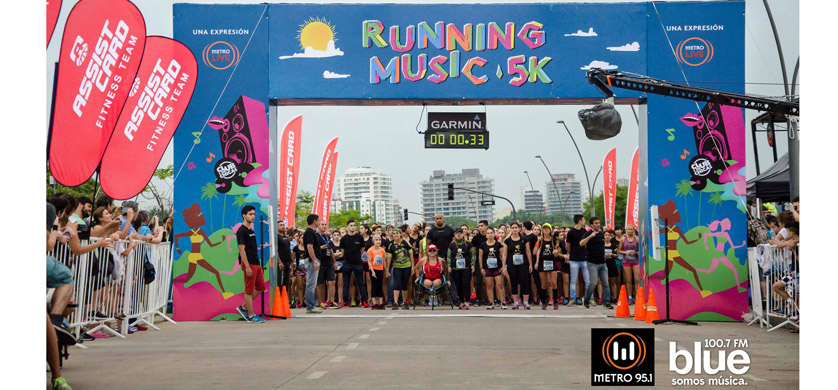 Metro Live presentó RUNNING MUSIC5K 2015
