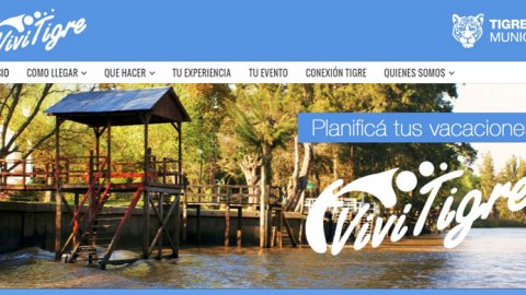 La Agencia de Turismo de Tigre lanzó su página web