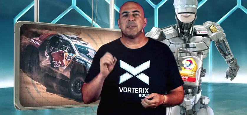 Vorterix en el Rally Dakar 2016 con Axion y Total