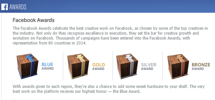 Se lanza la edición 2016 del Facebook Awards
