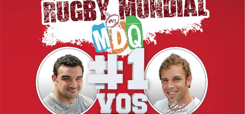 #1VosenMDQ, la acción de La Segunda con los ídolos del rugby