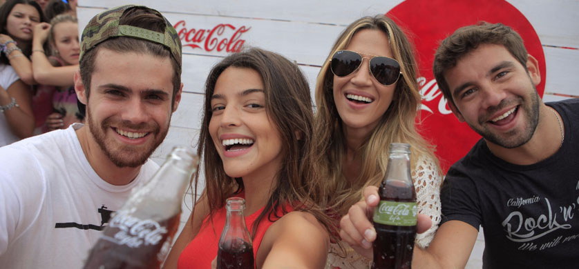 Coca-Cola inauguró la temporada en su parador en Mar del Plata