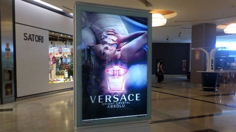 Versace eligió a Vía Shopping