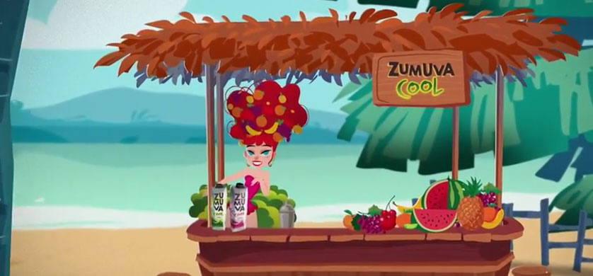 “La vedette del verano”, de Rombo Velox para Zumuva Cool