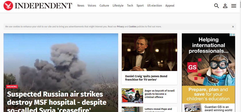 “Independent” británico sólo saldrá en formato digital