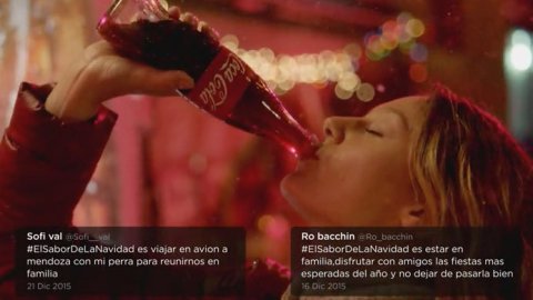 A+V integró contenido en redes sociales para Coca Cola