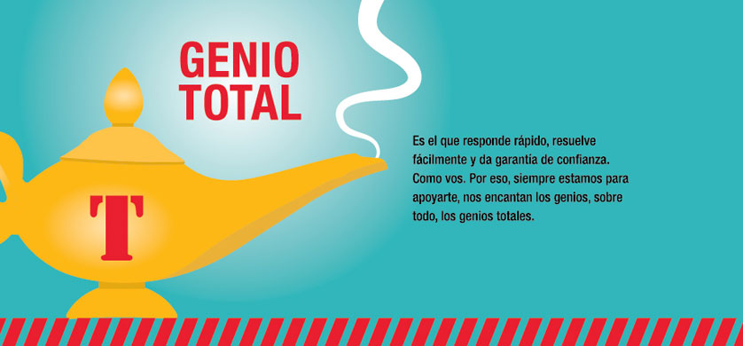 Totaline presentó su campaña “Sos un Genio”