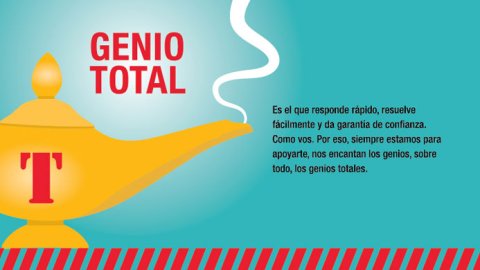 Totaline presentó su campaña “Sos un Genio”