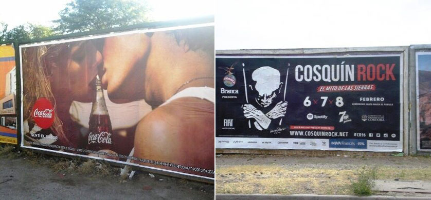 Coca Cola y Cosquín Rock, las campañas nacionales de Braver