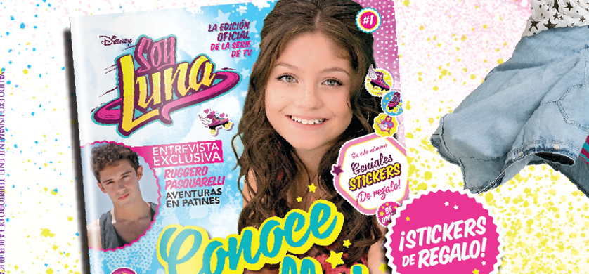La Nación presenta la revista oficial de "Soy Luna"