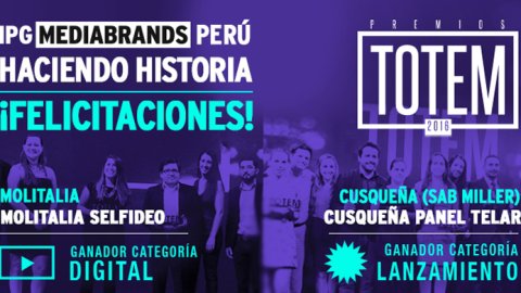 Casos de Initiative Perú premiados en TOTEM 2016