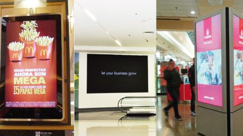 Nuevos dispositivos de Mall Space Media