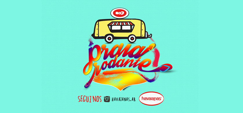 “Praia Rodante”, la acción de The Blue Box para Havaianas