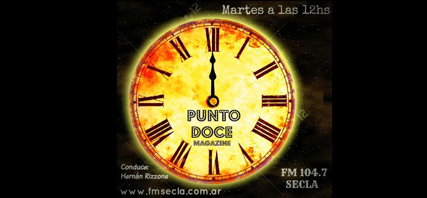 Comienza “Punto Doce” por FM Secla