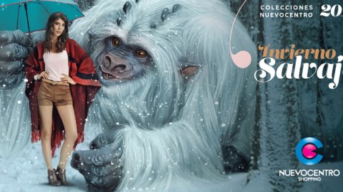 “Invierno Salvaje”, de Rombo Velox para Nuevocentro Shopping