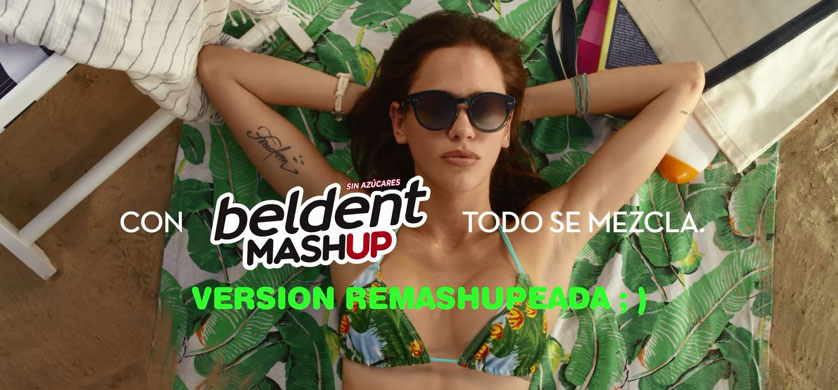 Human y Beldent MashUp presentaron nuevos sabores con una campaña