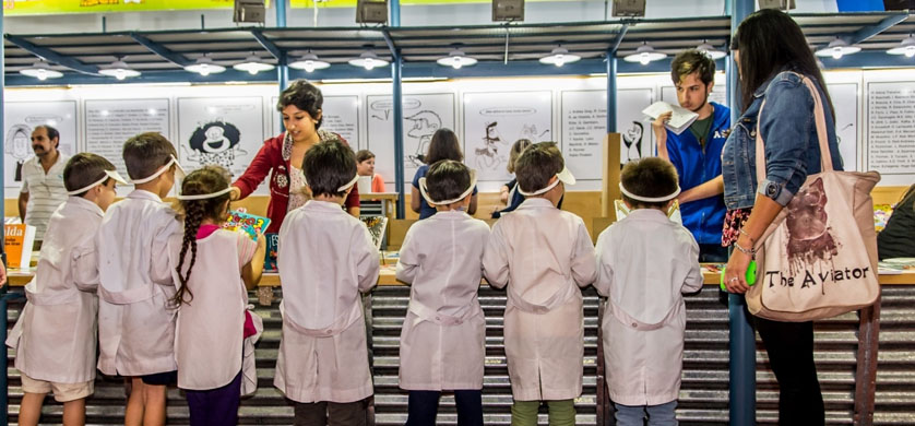 “Palermo lee” recibe a 1000 niños en la Feria del Libro