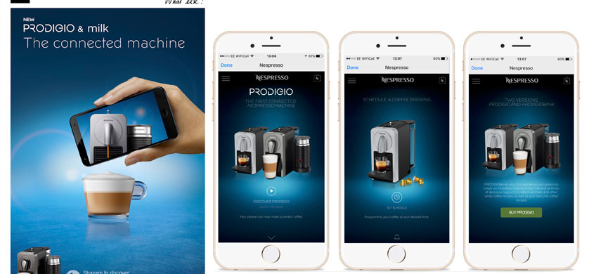 Nespresso se une a Shazam para lanzar una campaña mundial