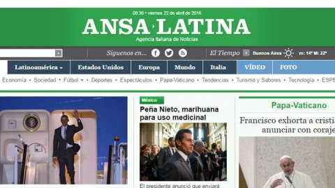ANSA estrena su web en español para Latinoamérica