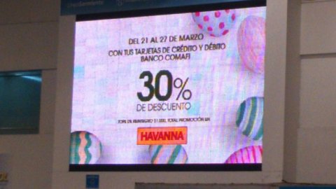 Comafi eligió las pantallas led de Vmedios