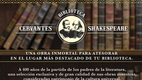 La Nación presenta "Biblioteca Cervantes & Shakespeare"