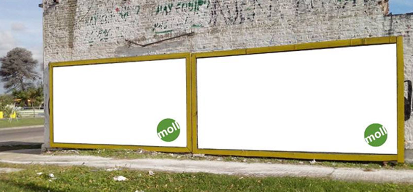Moll Vía Pública estrena posiciones en zona sur