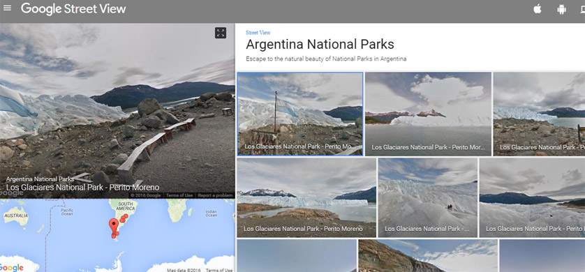 Llegan los Parques Nacionales argentinos a Street View