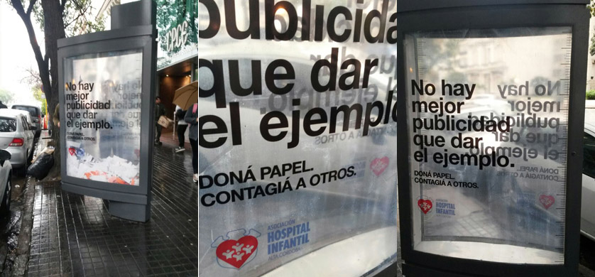 “El cartel que se dona”, lo nuevo de Braver