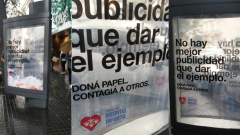 “El cartel que se dona”, lo nuevo de Braver