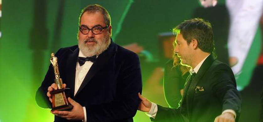 Jorge Lanata, protagonista de la entrega de los premios Martín Fierro