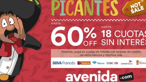 La campaña de Avenida.com para el Hot Sale 2016