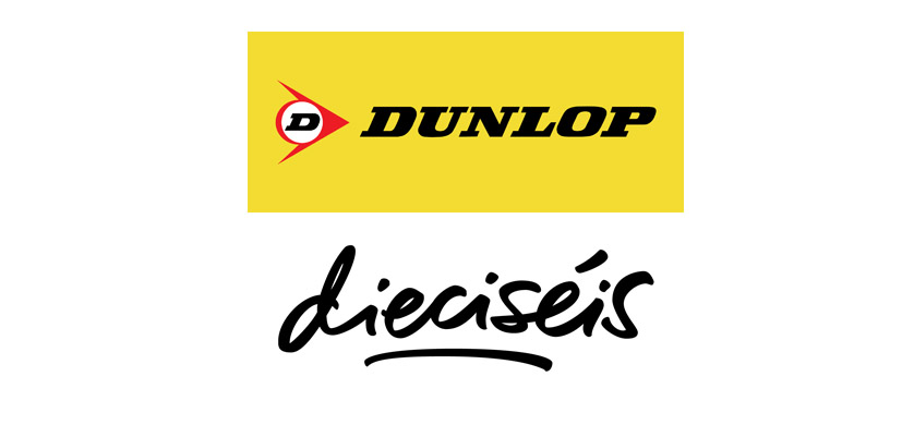 Neumaticos Dunlop, nuevo cliente de Dieciseis