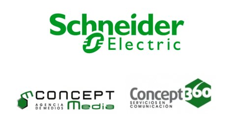 Schneider Electric eligió a Concept Media y Concept 360