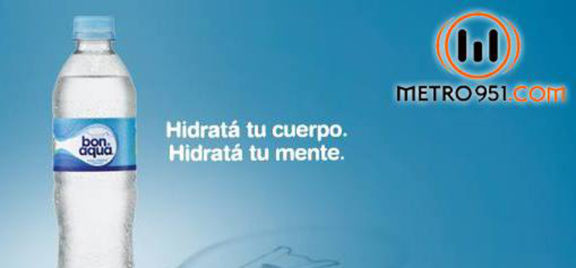 Metro 95.1, Idea.me y Bonaqua, juntos por una buena causa