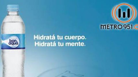 Metro 95.1, Idea.me y Bonaqua, juntos por una buena causa