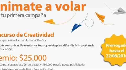 Fundación Itaú lanza una nueva edición de su concurso de creatividad comunicacional