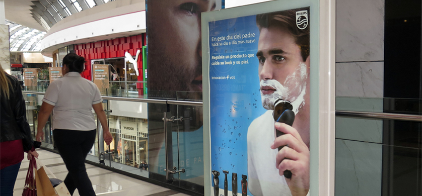 Nueva campaña de Philips en Vía Shopping