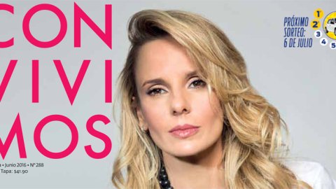 Julieta Cardinali, en la tapa de Convivimos de junio