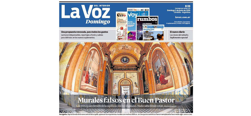 El “giro histórico” de La Voz del Interior tiene campaña