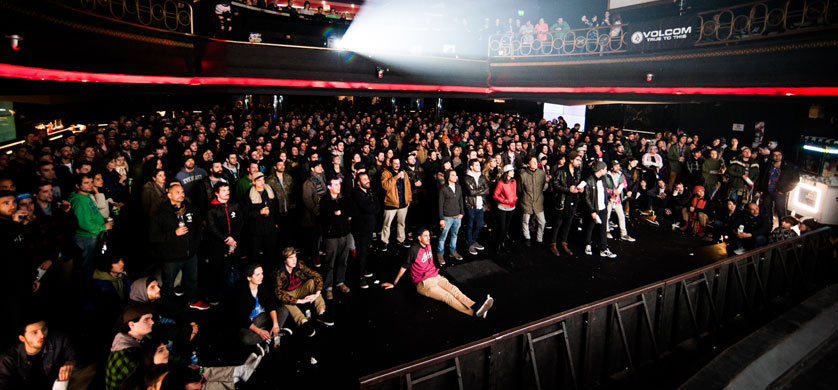 Volcom presentó la película Holy Stokes! A Real Life Happening en Vorterix