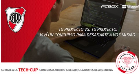 River y Microsoft invitan a sumarse a su Hackathon Nacional Generación River Tech up