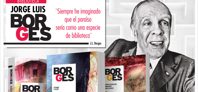 La Nación lanza la “Biblioteca Jorge Luis Borges”