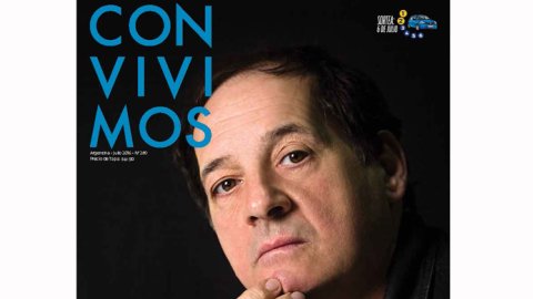 Julio Chávez en la tapa de Convivimos de Julio