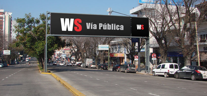 Wall Street Vía Pública estrenó frontlight en Vicente López