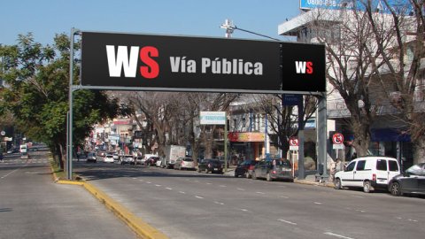 Wall Street Vía Pública estrenó frontlight en Vicente López