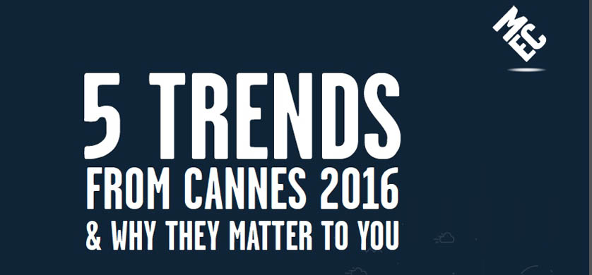 MEC identifica las tendencias que dominaron Cannes Lions