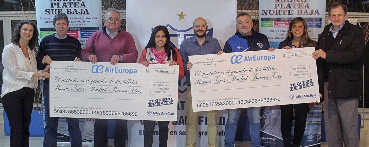 Terminó la campaña de Vélez “#TeQuieroAMiLado”