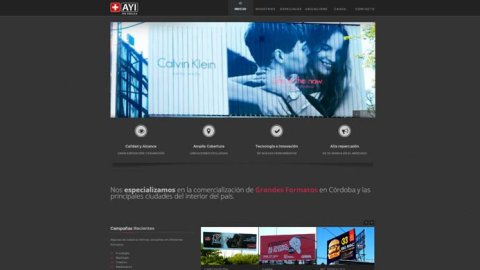 Ayi Vía Pública renovó su web y se sumó a Facebook