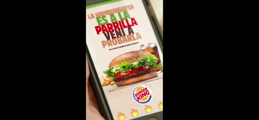 Burger King llegó a Snapchat con la campaña “Snap King”