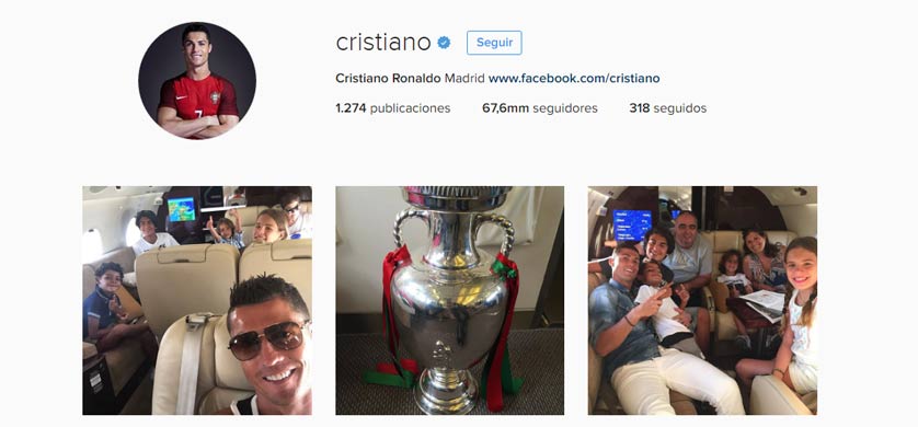 Las interacciones que generó la Eurocopa 2016 en Facebook e Instagram